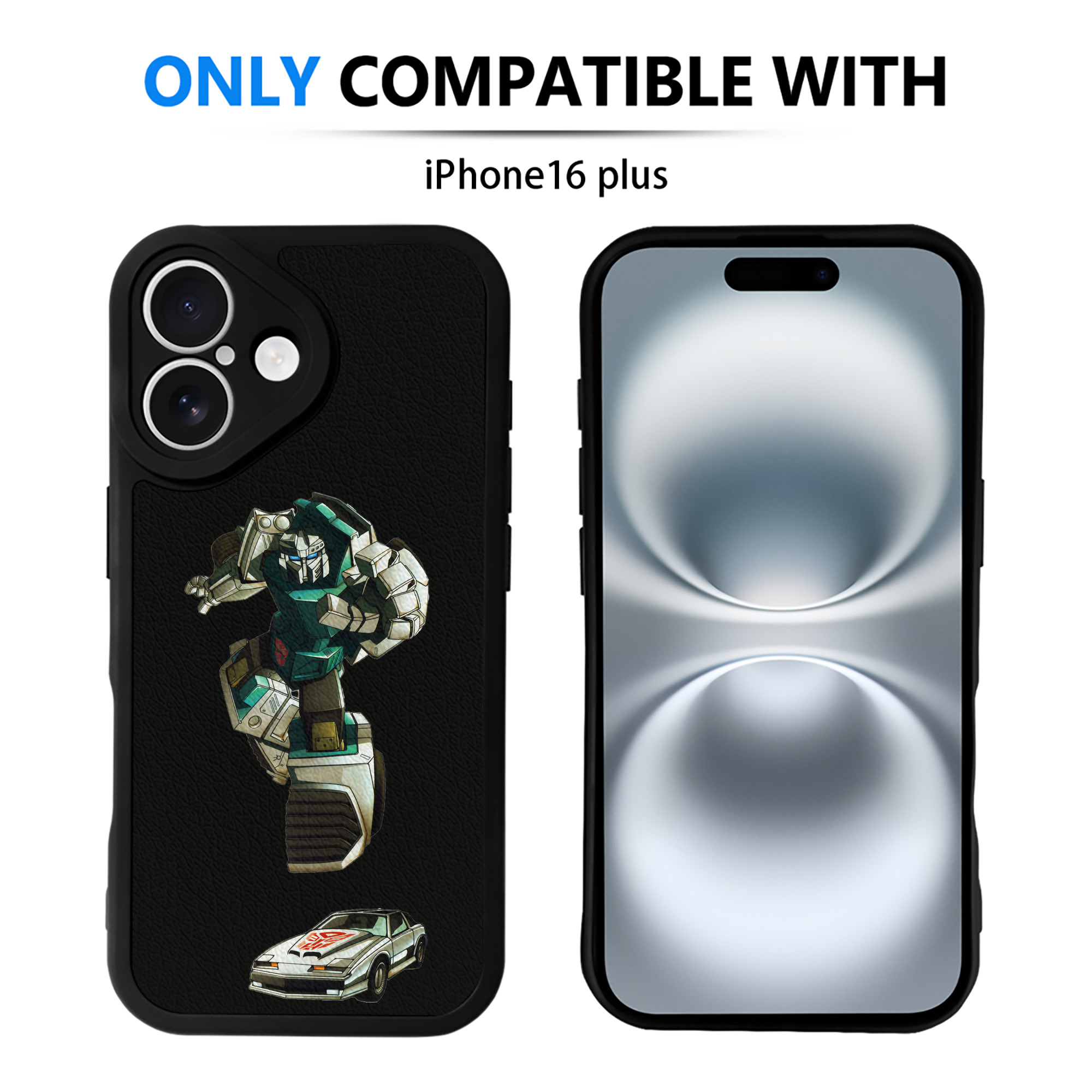 （画像用）  【iPhone 16シリーズ対応】シリコンスマホケース（レザー調） 材質：シリコン
